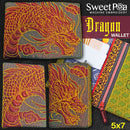 Dragon Wallet 5x7 - Sweet Pea Australia In the hoop machine embroidery designs. in the hoop project, in the hoop embroidery designs, craft in the hoop project, diy in the hoop project, diy craft in the hoop project, in the hoop embroidery patterns, design in the hoop patterns, embroidery designs for in the hoop embroidery projects, best in the hoop machine embroidery designs perfect for all hoops and embroidery machines