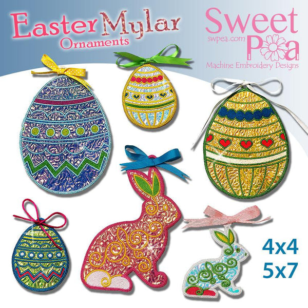 Mylar Easter Decorations 4x4 5x7 - Sweet Pea Australia In the hoop machine embroidery designs. in the hoop project, in the hoop embroidery designs, craft in the hoop project, diy in the hoop project, diy craft in the hoop project, in the hoop embroidery patterns, design in the hoop patterns, embroidery designs for in the hoop embroidery projects, best in the hoop machine embroidery designs perfect for all hoops and embroidery machines