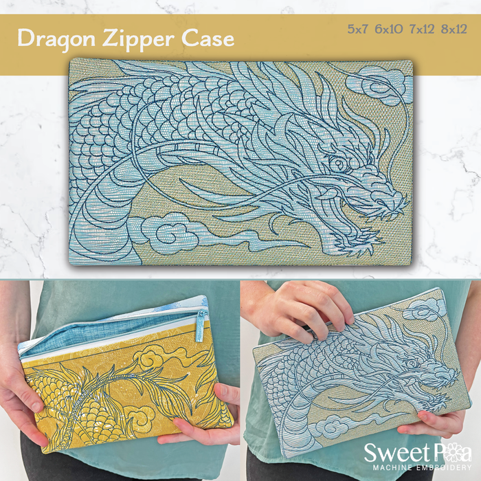 dragon zipper case