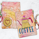 Coffee Wallet 5x7 - Sweet Pea Australia In the hoop machine embroidery designs. in the hoop project, in the hoop embroidery designs, craft in the hoop project, diy in the hoop project, diy craft in the hoop project, in the hoop embroidery patterns, design in the hoop patterns, embroidery designs for in the hoop embroidery projects, best in the hoop machine embroidery designs perfect for all hoops and embroidery machines