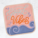 Positivity Coaster Set 4x4 5x5 6x6 7x7 - Sweet Pea Australia In the hoop machine embroidery designs. in the hoop project, in the hoop embroidery designs, craft in the hoop project, diy in the hoop project, diy craft in the hoop project, in the hoop embroidery patterns, design in the hoop patterns, embroidery designs for in the hoop embroidery projects, best in the hoop machine embroidery designs perfect for all hoops and embroidery machines