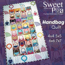 Handbag Quilt 4x4 5x5 6x6 7x7 - Sweet Pea Australia In the hoop machine embroidery designs. in the hoop project, in the hoop embroidery designs, craft in the hoop project, diy in the hoop project, diy craft in the hoop project, in the hoop embroidery patterns, design in the hoop patterns, embroidery designs for in the hoop embroidery projects, best in the hoop machine embroidery designs perfect for all hoops and embroidery machines