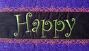 Witch table runner 6x10 7x12 in the hoop machine embroidery design - Sweet Pea Australia In the hoop machine embroidery designs. in the hoop project, in the hoop embroidery designs, craft in the hoop project, diy in the hoop project, diy craft in the hoop project, in the hoop embroidery patterns, design in the hoop patterns, embroidery designs for in the hoop embroidery projects, best in the hoop machine embroidery designs perfect for all hoops and embroidery machines