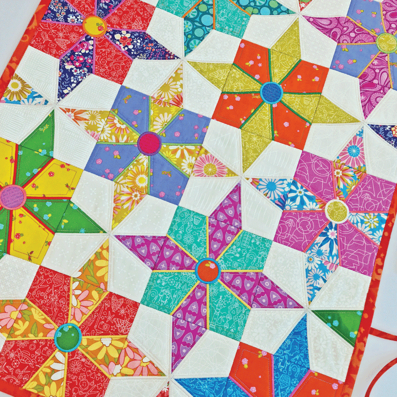 Jackie's Star Sewing Machine Cover and Quilt Block 4x4 5x5 6x6 and 7x7 - Sweet Pea Australia In the hoop machine embroidery designs. in the hoop project, in the hoop embroidery designs, craft in the hoop project, diy in the hoop project, diy craft in the hoop project, in the hoop embroidery patterns, design in the hoop patterns, embroidery designs for in the hoop embroidery projects, best in the hoop machine embroidery designs perfect for all hoops and embroidery machines