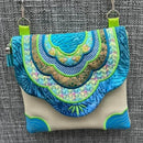 Ripple Purse 5x5 6x6 7x7 8x8 In the hoop machine embroidery designs