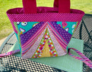 Walker Tote Bag 6x10 7x12 In the hoop machine embroidery designs