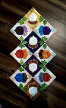 Acorn Table Runner 4x4 5x5 and 6x6 - Sweet Pea Australia In the hoop machine embroidery designs. in the hoop project, in the hoop embroidery designs, craft in the hoop project, diy in the hoop project, diy craft in the hoop project, in the hoop embroidery patterns, design in the hoop patterns, embroidery designs for in the hoop embroidery projects, best in the hoop machine embroidery designs perfect for all hoops and embroidery machines