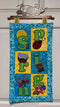 Spring Flag or Table Runner 4x4  5x7 6x10 8x12 - Sweet Pea Australia In the hoop machine embroidery designs. in the hoop project, in the hoop embroidery designs, craft in the hoop project, diy in the hoop project, diy craft in the hoop project, in the hoop embroidery patterns, design in the hoop patterns, embroidery designs for in the hoop embroidery projects, best in the hoop machine embroidery designs perfect for all hoops and embroidery machines