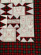 Emma's Christmas Redwork Quilt 6x10 - Sweet Pea Australia In the hoop machine embroidery designs. in the hoop project, in the hoop embroidery designs, craft in the hoop project, diy in the hoop project, diy craft in the hoop project, in the hoop embroidery patterns, design in the hoop patterns, embroidery designs for in the hoop embroidery projects, best in the hoop machine embroidery designs perfect for all hoops and embroidery machines