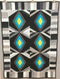 Diamonds in Stripes Runner 4x4 5x5 6x6 7x7 8x8 In the hoop machine embroidery designs