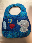 Elephant with Balloons Baby Bib 5x7 - Sweet Pea Australia In the hoop machine embroidery designs. in the hoop project, in the hoop embroidery designs, craft in the hoop project, diy in the hoop project, diy craft in the hoop project, in the hoop embroidery patterns, design in the hoop patterns, embroidery designs for in the hoop embroidery projects, best in the hoop machine embroidery designs perfect for all hoops and embroidery machines