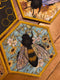 Honeybee Placemat & Coaster Set - Sweet Pea Australia In the hoop machine embroidery designs. in the hoop project, in the hoop embroidery designs, craft in the hoop project, diy in the hoop project, diy craft in the hoop project, in the hoop embroidery patterns, design in the hoop patterns, embroidery designs for in the hoop embroidery projects, best in the hoop machine embroidery designs perfect for all hoops and embroidery machines