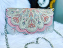 Snowflake Clutch 5x7 6x10 7x12 9.5x14 In the hoop machine embroidery designs