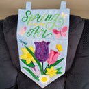 Spring is in the Air Flag 5x7 6x10 7x12 - Sweet Pea Australia In the hoop machine embroidery designs. in the hoop project, in the hoop embroidery designs, craft in the hoop project, diy in the hoop project, diy craft in the hoop project, in the hoop embroidery patterns, design in the hoop patterns, embroidery designs for in the hoop embroidery projects, best in the hoop machine embroidery designs perfect for all hoops and embroidery machines