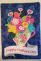Happy Mother's Day mugrug 5x7 6x10 7x12 9.5x14 - Sweet Pea Australia In the hoop machine embroidery designs. in the hoop project, in the hoop embroidery designs, craft in the hoop project, diy in the hoop project, diy craft in the hoop project, in the hoop embroidery patterns, design in the hoop patterns, embroidery designs for in the hoop embroidery projects, best in the hoop machine embroidery designs perfect for all hoops and embroidery machines