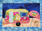Caravan Quilt 5x7 6x10 and 8x12 - Sweet Pea Australia In the hoop machine embroidery designs. in the hoop project, in the hoop embroidery designs, craft in the hoop project, diy in the hoop project, diy craft in the hoop project, in the hoop embroidery patterns, design in the hoop patterns, embroidery designs for in the hoop embroidery projects, best in the hoop machine embroidery designs perfect for all hoops and embroidery machines