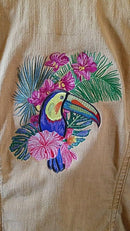 Toucan and Hibiscus Embroidery Set - Sweet Pea Australia In the hoop machine embroidery designs. in the hoop project, in the hoop embroidery designs, craft in the hoop project, diy in the hoop project, diy craft in the hoop project, in the hoop embroidery patterns, design in the hoop patterns, embroidery designs for in the hoop embroidery projects, best in the hoop machine embroidery designs perfect for all hoops and embroidery machines