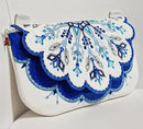 Snowflake Clutch 5x7 6x10 7x12 9.5x14 In the hoop machine embroidery designs