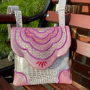Ripple Purse 5x5 6x6 7x7 8x8 In the hoop machine embroidery designs