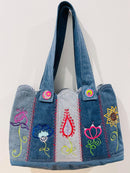 Shapely Floral Bag 6x10 7x12 - Sweet Pea Australia In the hoop machine embroidery designs. in the hoop project, in the hoop embroidery designs, craft in the hoop project, diy in the hoop project, diy craft in the hoop project, in the hoop embroidery patterns, design in the hoop patterns, embroidery designs for in the hoop embroidery projects, best in the hoop machine embroidery designs perfect for all hoops and embroidery machines