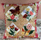 Butterfly Bouquet Cushion 4x4 5x5 6x6 7x7 8x8 In the hoop machine embroidery designs
