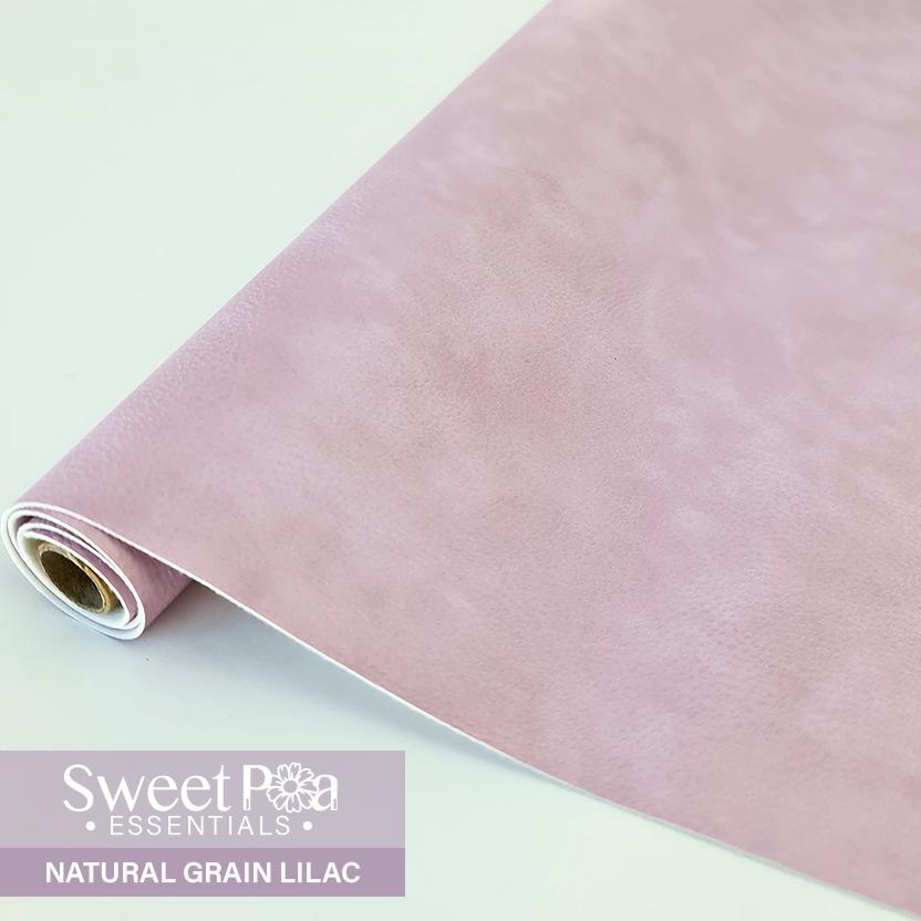 Perfect Pro™ Faux Leather - Natural Grain Lilac 1.0mm - Sweet Pea Australia In the hoop machine embroidery designs. in the hoop project, in the hoop embroidery designs, craft in the hoop project, diy in the hoop project, diy craft in the hoop project, in the hoop embroidery patterns, design in the hoop patterns, embroidery designs for in the hoop embroidery projects, best in the hoop machine embroidery designs perfect for all hoops and embroidery machines