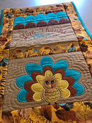 Thanksgiving Turkey Table Runner 5x7 6x10 8x12 - Sweet Pea Australia In the hoop machine embroidery designs. in the hoop project, in the hoop embroidery designs, craft in the hoop project, diy in the hoop project, diy craft in the hoop project, in the hoop embroidery patterns, design in the hoop patterns, embroidery designs for in the hoop embroidery projects, best in the hoop machine embroidery designs perfect for all hoops and embroidery machines