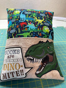 Dinosaur Reading Pillow 5x7 6x10 8x12 - Sweet Pea Australia In the hoop machine embroidery designs. in the hoop project, in the hoop embroidery designs, craft in the hoop project, diy in the hoop project, diy craft in the hoop project, in the hoop embroidery patterns, design in the hoop patterns, embroidery designs for in the hoop embroidery projects, best in the hoop machine embroidery designs perfect for all hoops and embroidery machines