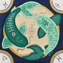 BOM Zodiac Quilt Block 12 - Pisces - Sweet Pea Australia In the hoop machine embroidery designs. in the hoop project, in the hoop embroidery designs, craft in the hoop project, diy in the hoop project, diy craft in the hoop project, in the hoop embroidery patterns, design in the hoop patterns, embroidery designs for in the hoop embroidery projects, best in the hoop machine embroidery designs perfect for all hoops and embroidery machines