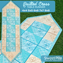 Quilted Cross Table Runner 4x4 5x5 6x6 7x7 and 8x8 - Sweet Pea Australia In the hoop machine embroidery designs. in the hoop project, in the hoop embroidery designs, craft in the hoop project, diy in the hoop project, diy craft in the hoop project, in the hoop embroidery patterns, design in the hoop patterns, embroidery designs for in the hoop embroidery projects, best in the hoop machine embroidery designs perfect for all hoops and embroidery machines