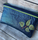 Floral Cosmetic Bag 5x7 6x10 7x12 - Sweet Pea Australia In the hoop machine embroidery designs. in the hoop project, in the hoop embroidery designs, craft in the hoop project, diy in the hoop project, diy craft in the hoop project, in the hoop embroidery patterns, design in the hoop patterns, embroidery designs for in the hoop embroidery projects, best in the hoop machine embroidery designs perfect for all hoops and embroidery machines