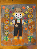 Scarecrow Wall Hanging or Table Runner 5x7 6x10 and 8x12 - Sweet Pea Australia In the hoop machine embroidery designs. in the hoop project, in the hoop embroidery designs, craft in the hoop project, diy in the hoop project, diy craft in the hoop project, in the hoop embroidery patterns, design in the hoop patterns, embroidery designs for in the hoop embroidery projects, best in the hoop machine embroidery designs perfect for all hoops and embroidery machines