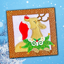 BOW Santa's Workshop Tour Quilt - Block 11 In the hoop machine embroidery designs