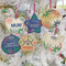 Make It Personal Ornament Set 4x4 5x5 In the hoop machine embroidery designs