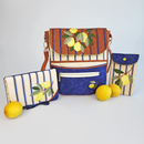 Lemon Lane Bag Set In the hoop machine embroidery designs