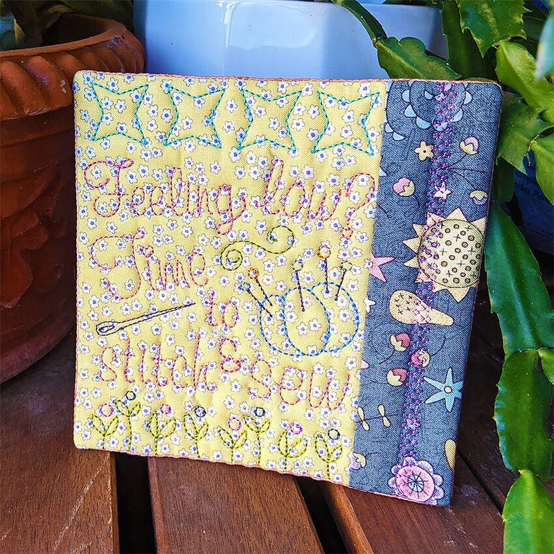 Sewing Quote Coasters 4x4 5x5 6x6 7x7 - Sweet Pea Australia In the hoop machine embroidery designs. in the hoop project, in the hoop embroidery designs, craft in the hoop project, diy in the hoop project, diy craft in the hoop project, in the hoop embroidery patterns, design in the hoop patterns, embroidery designs for in the hoop embroidery projects, best in the hoop machine embroidery designs perfect for all hoops and embroidery machines