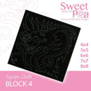 Square Quilt Block 4 Dragon 4x4 5x5 6x6 7x7 8x8 - Sweet Pea Australia In the hoop machine embroidery designs. in the hoop project, in the hoop embroidery designs, craft in the hoop project, diy in the hoop project, diy craft in the hoop project, in the hoop embroidery patterns, design in the hoop patterns, embroidery designs for in the hoop embroidery projects, best in the hoop machine embroidery designs perfect for all hoops and embroidery machines