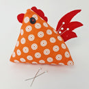 Chicken Pin Cushion or Ornament 4x4 5x5 6x6 7x7 8x8 - Sweet Pea Australia In the hoop machine embroidery designs. in the hoop project, in the hoop embroidery designs, craft in the hoop project, diy in the hoop project, diy craft in the hoop project, in the hoop embroidery patterns, design in the hoop patterns, embroidery designs for in the hoop embroidery projects, best in the hoop machine embroidery designs perfect for all hoops and embroidery machines