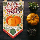 Hello Fall/Autumn Flag 5x7 6x10 7x12 - Sweet Pea Australia In the hoop machine embroidery designs. in the hoop project, in the hoop embroidery designs, craft in the hoop project, diy in the hoop project, diy craft in the hoop project, in the hoop embroidery patterns, design in the hoop patterns, embroidery designs for in the hoop embroidery projects, best in the hoop machine embroidery designs perfect for all hoops and embroidery machines