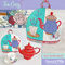 Tea Cosy 5x7 6x10 8x12 In the hoop machine embroidery designs