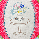BOM Treasured Notions Quilt - Block 7 - Sweet Pea Australia In the hoop machine embroidery designs. in the hoop project, in the hoop embroidery designs, craft in the hoop project, diy in the hoop project, diy craft in the hoop project, in the hoop embroidery patterns, design in the hoop patterns, embroidery designs for in the hoop embroidery projects, best in the hoop machine embroidery designs perfect for all hoops and embroidery machines