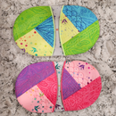 Simple Patchwork Oven Mitt 5x7 In the hoop machine embroidery designs