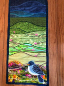 Bird Table Runner 5x7 6x10 and 7x12 - Sweet Pea Australia In the hoop machine embroidery designs. in the hoop project, in the hoop embroidery designs, craft in the hoop project, diy in the hoop project, diy craft in the hoop project, in the hoop embroidery patterns, design in the hoop patterns, embroidery designs for in the hoop embroidery projects, best in the hoop machine embroidery designs perfect for all hoops and embroidery machines