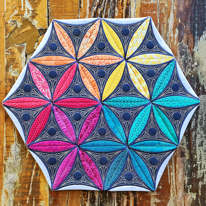 Cathedral Triangles Table Centre 4x4 5x5 6x6 7x7 8x8 - Sweet Pea Australia In the hoop machine embroidery designs. in the hoop project, in the hoop embroidery designs, craft in the hoop project, diy in the hoop project, diy craft in the hoop project, in the hoop embroidery patterns, design in the hoop patterns, embroidery designs for in the hoop embroidery projects, best in the hoop machine embroidery designs perfect for all hoops and embroidery machines