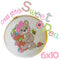 Bears with Potted Flowers Cross Stitch in the 6x10 hoop - Sweet Pea Australia In the hoop machine embroidery designs. in the hoop project, in the hoop embroidery designs, craft in the hoop project, diy in the hoop project, diy craft in the hoop project, in the hoop embroidery patterns, design in the hoop patterns, embroidery designs for in the hoop embroidery projects, best in the hoop machine embroidery designs perfect for all hoops and embroidery machines