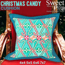 Christmas Candy Cushion 4x4 5x5 6x6 7x7 - Sweet Pea Australia In the hoop machine embroidery designs. in the hoop project, in the hoop embroidery designs, craft in the hoop project, diy in the hoop project, diy craft in the hoop project, in the hoop embroidery patterns, design in the hoop patterns, embroidery designs for in the hoop embroidery projects, best in the hoop machine embroidery designs perfect for all hoops and embroidery machines