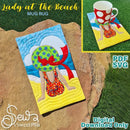 Lady at the Beach Applique and Mugrug Sewing Pattern. - Sweet Pea Australia In the hoop machine embroidery designs. in the hoop project, in the hoop embroidery designs, craft in the hoop project, diy in the hoop project, diy craft in the hoop project, in the hoop embroidery patterns, design in the hoop patterns, embroidery designs for in the hoop embroidery projects, best in the hoop machine embroidery designs perfect for all hoops and embroidery machines