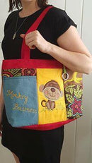 Monkey Nappy Diaper Bag 5x7 6x10 7x12 - Sweet Pea Australia In the hoop machine embroidery designs. in the hoop project, in the hoop embroidery designs, craft in the hoop project, diy in the hoop project, diy craft in the hoop project, in the hoop embroidery patterns, design in the hoop patterns, embroidery designs for in the hoop embroidery projects, best in the hoop machine embroidery designs perfect for all hoops and embroidery machines