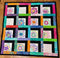 Floral Shadow Box Quilt 4x4 5x5 6x6 7x7 In the hoop machine embroidery designs