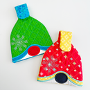 Gnome Oven Mitt & Tea Towel Topper Set In the hoop machine embroidery designs